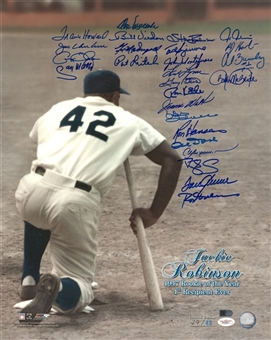 MLB Rookie of the Year Multi-Signed 16 x 20 Photograph With 26 Signatures Including Tom Seaver, Rod Carew, & Andre Dawson - LE 29/42  (JSA & Ai Verified)